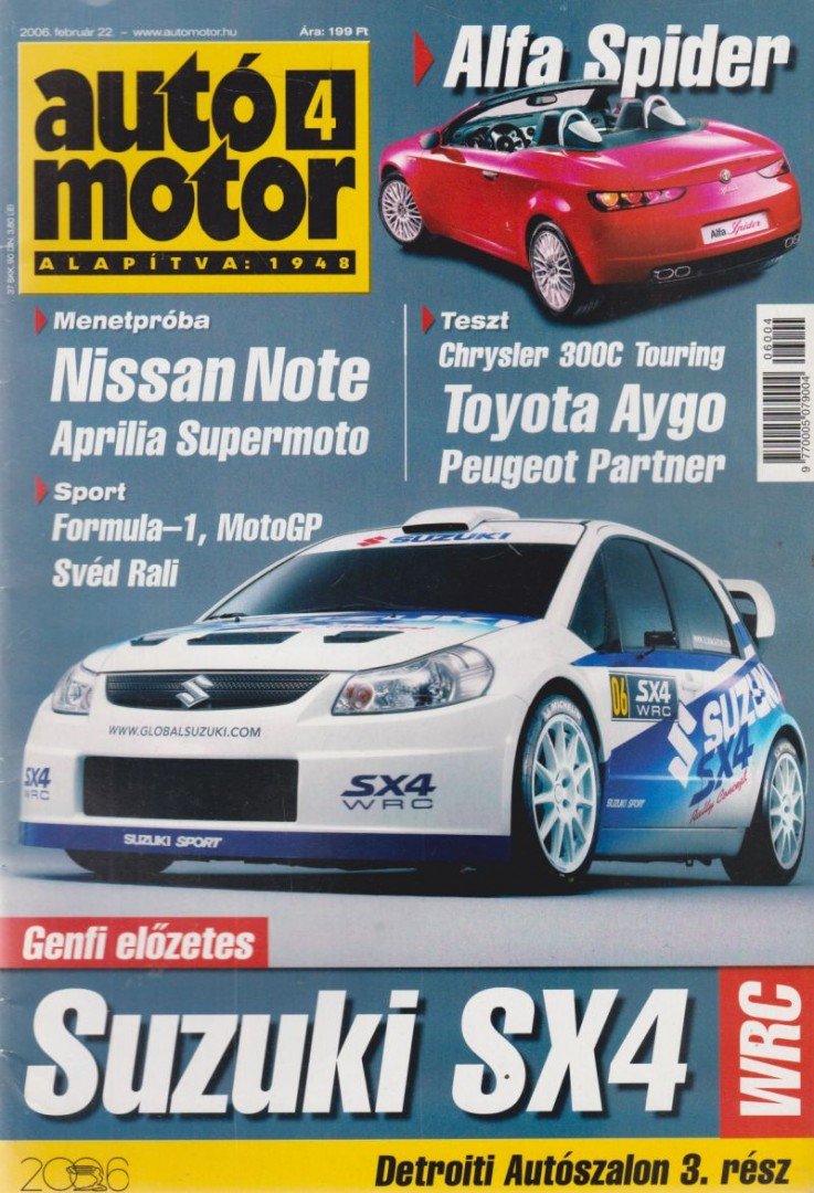 Szabó Róbert - Autó-Motor 2006. február 22. [antikvár]