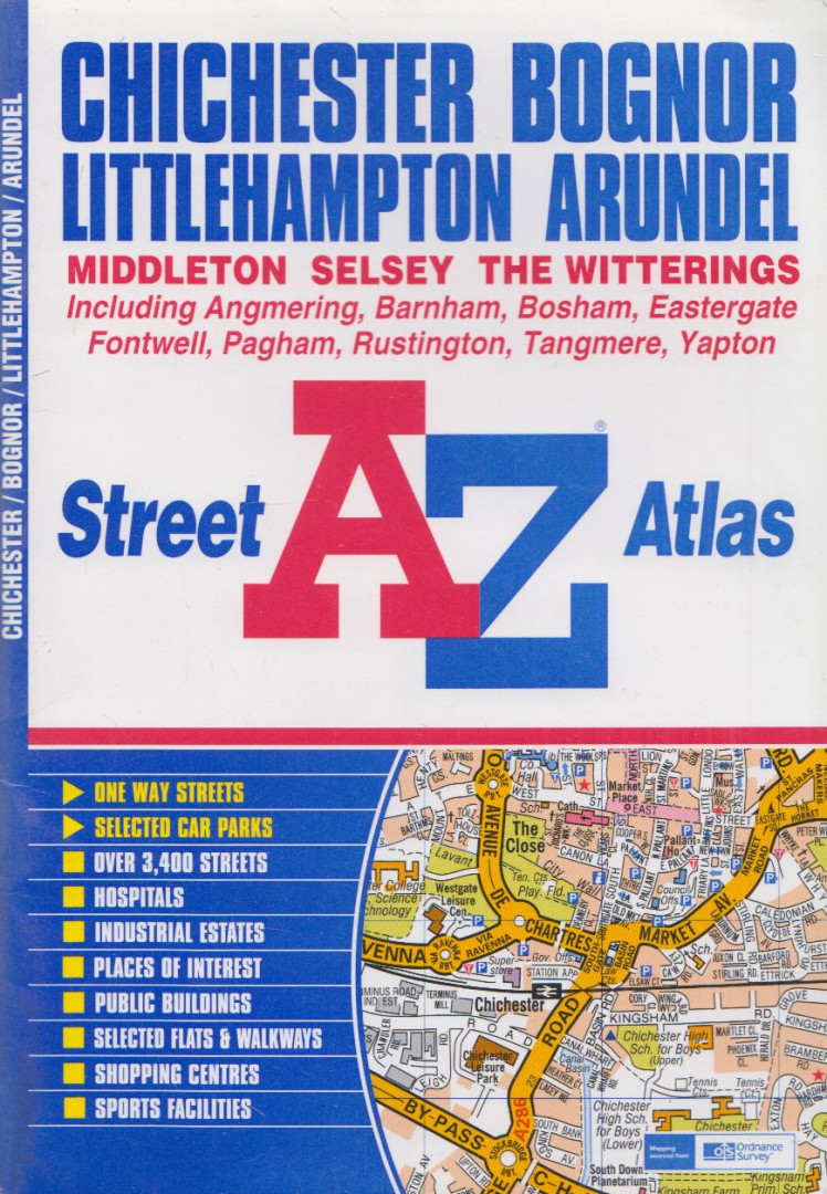 Chichester Street Atlas [antikvár]