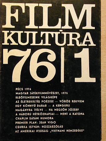 Dobai Péter - Filmkultúra 1976. január-február [antikvár]