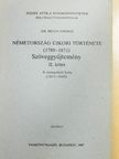 Dr. Hegyi András - Németország újkori története 1789-1871. II. [antikvár]