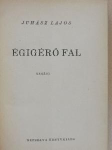 Juhász Lajos - Égigérő fal [antikvár]