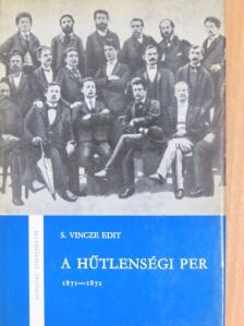 S. Vincze Edit - A hűtlenségi per [antikvár]