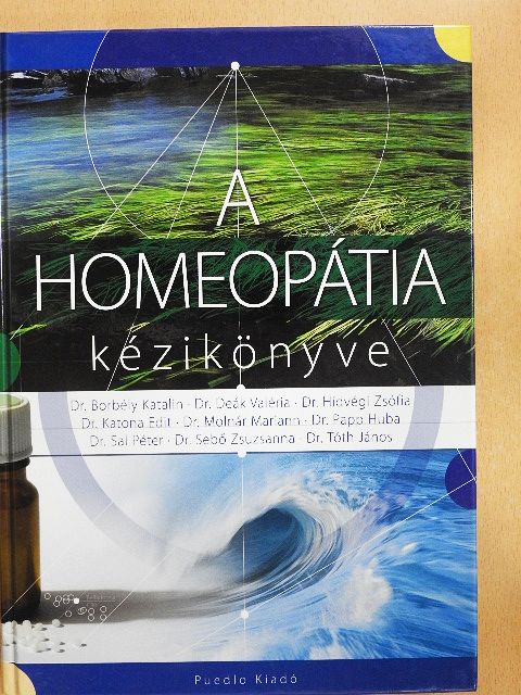 Dr. Borbély Katalin - A homeopátia kézikönyve [antikvár]