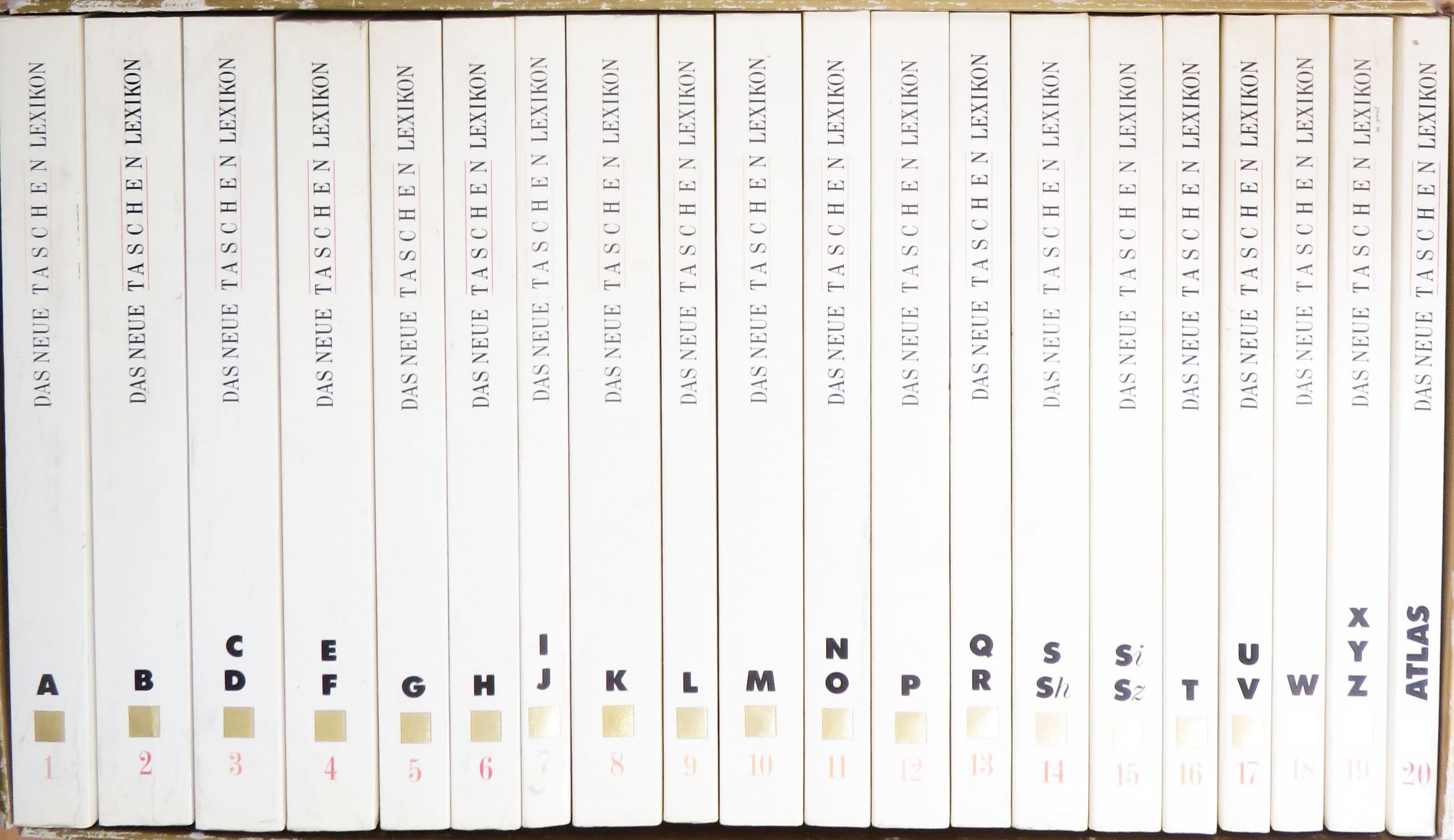 Das neue taschen Lexikon 1-20. [antikvár]
