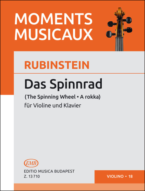 RUBINSTEIN, ANTON - A ROKKA FÜR VIOLINE UND KLAVIER (RÉPÁSSY GYÖRGYI)