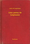 Lespinasse Julie de - Listy panny de Lespinasse [eKönyv: epub, mobi]
