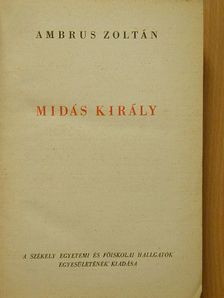 Ambrus Zoltán - Midás király I-II. [antikvár]