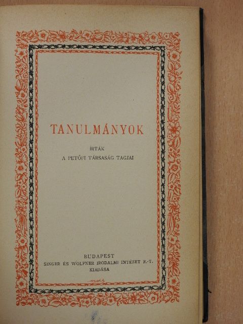 Benedek Elek - Tanulmányok [antikvár]