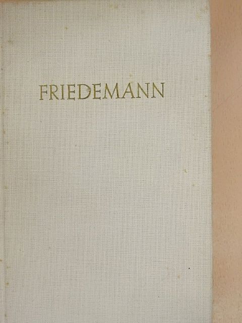 Hans Franck - Friedemann [antikvár]