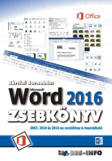 BÁRTFAI BARNABÁS - Word 2016 zsebkönyv [eKönyv: pdf]