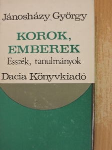 Jánosházy György - Korok, emberek [antikvár]