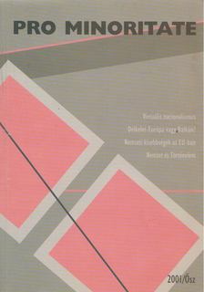 ZÁKONYI BOTOND - Pro Minoritate 2001/Ősz [antikvár]