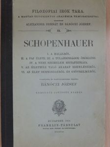 Schopenhauer - Schopenhauer [antikvár]