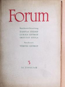 Benjámin László - Forum 1948. március [antikvár]