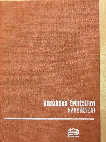 Országos Építésügyi Szabályzat [antikvár]