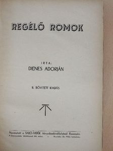 Dienes Adorján - Regélő romok [antikvár]