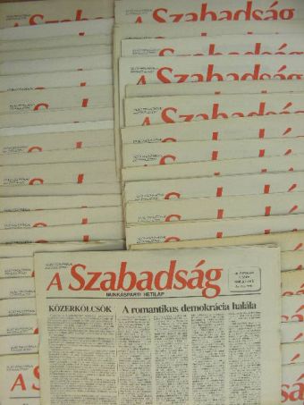A Szabadság 1996. (nem teljes évfolyam) [antikvár]