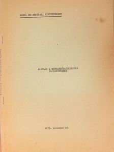 Ajánlás a munkaerőgazdálkodás fejlesztésére [antikvár]