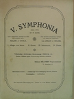 Major J. Gyula - V. Symphonia 1914-1915. Op. 79. D-dur [antikvár]