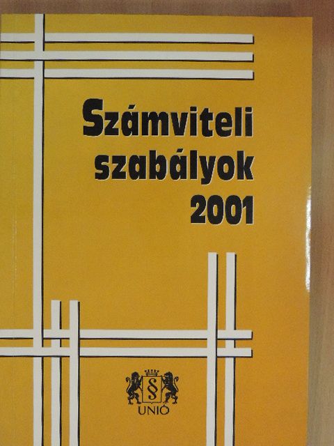 Számviteli szabályok 2001. [antikvár]