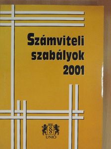 Számviteli szabályok 2001. [antikvár]