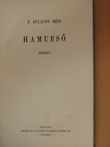 P. Gulácsy Irén - Hamueső [antikvár]