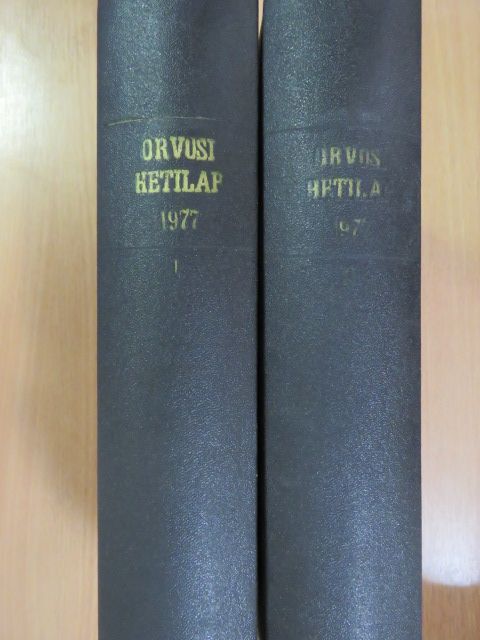 Dr. Bodor Elek - Orvosi Hetilap 1977. január-december I-II. [antikvár]