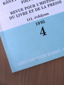 Bartók István - Magyar Könyvszemle 1995/4. [antikvár]