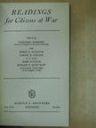 E. B. White - Readings for Citizens at War [antikvár]