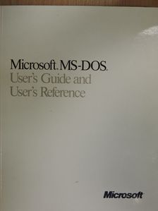 Microsoft MS-DOS User's Guide [antikvár]