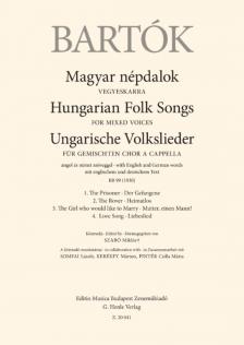 Bartók Béla - MAGYAR NÉPDALOK - VEGYESKARRA