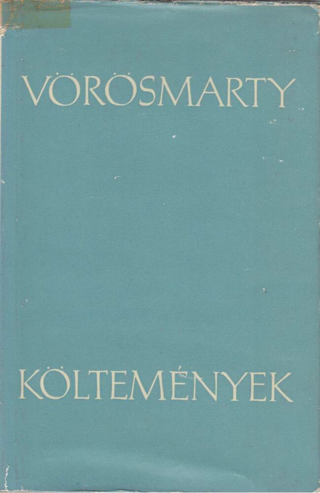 Vörösmarty Mihály - Költemények [antikvár]