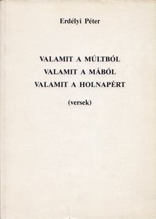 Erdélyi Péter - Valamit a múltból , valamit a mából, valamit a holnapért [antikvár]