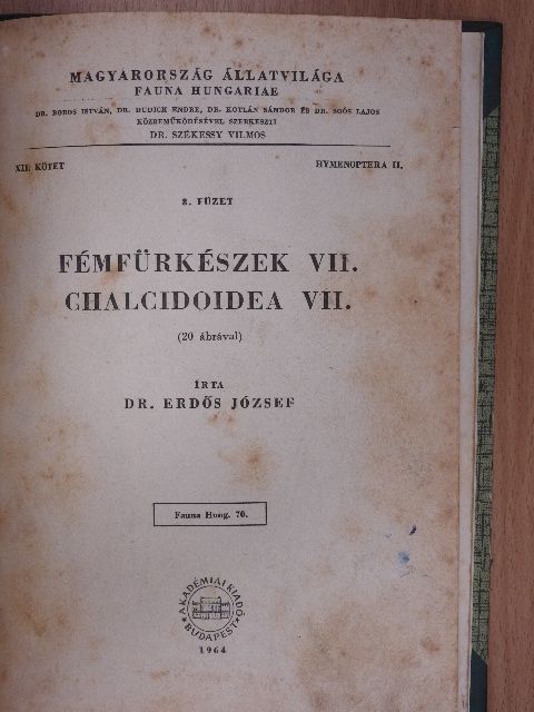 Dr. Erdős József - Fémfürkészek VII-VIII. [antikvár]