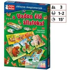 712147 - Játszva megismerjük a vadon élő állatokat (puzzle)