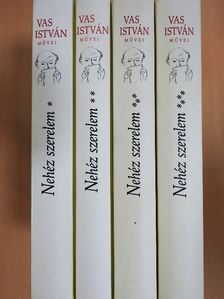 Vas István - Nehéz szerelem I-IV. [antikvár]
