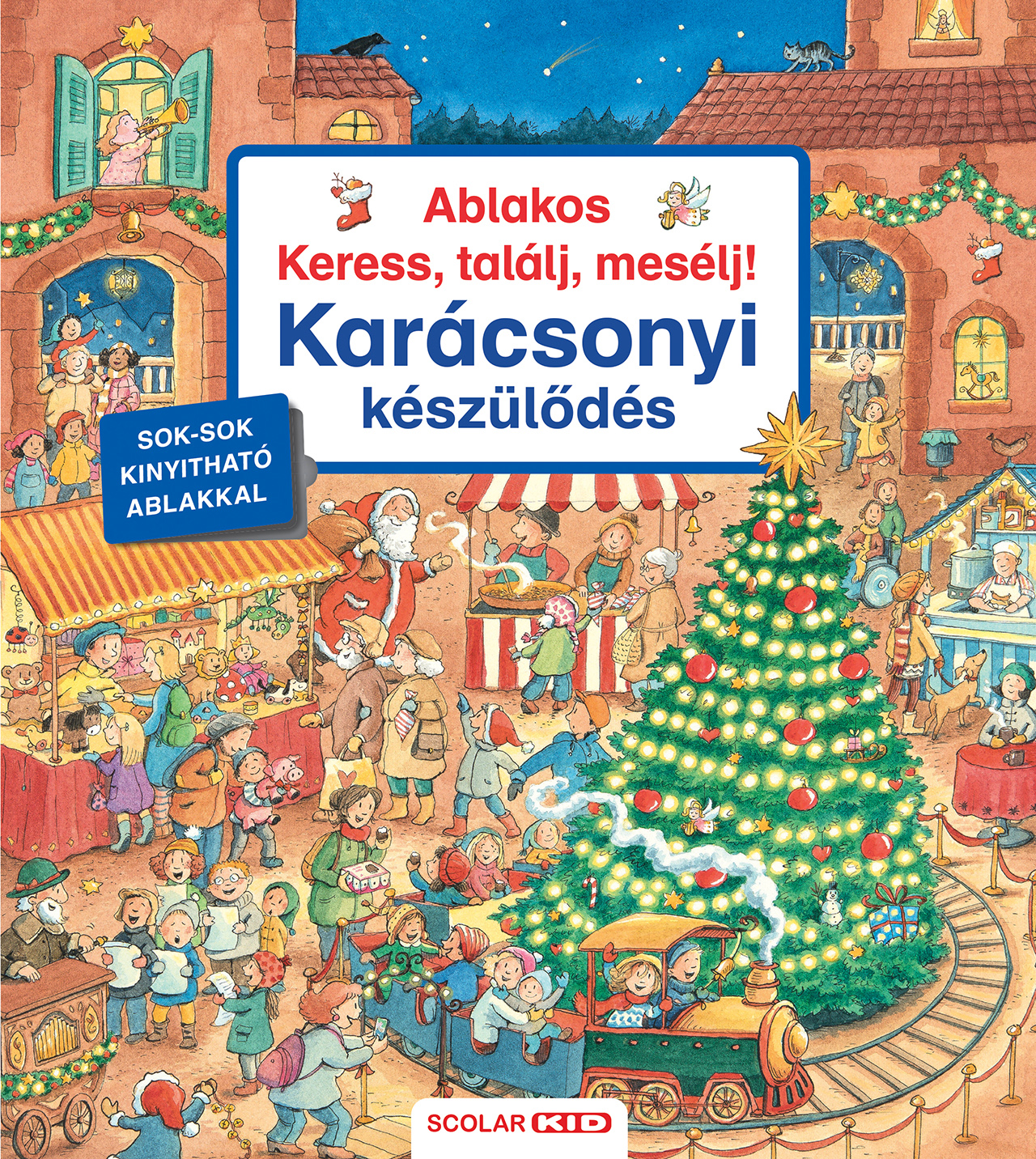 Franziska Harvey - Ablakos Keress, találj, mesélj! Karácsonyi készülődés