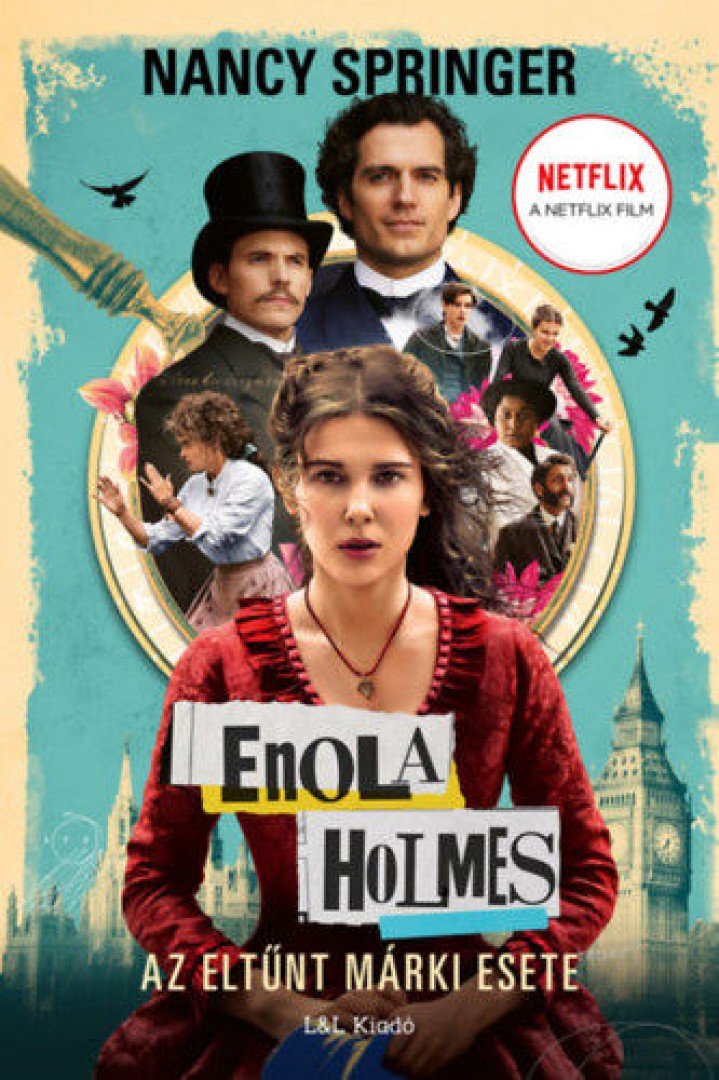 Nancy Springer - Enola Holmes - Az eltűnt márki esete [antikvár]
