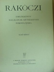 Dr. Balla Antal - Rákóczi emlékkönyv I-II. [antikvár]