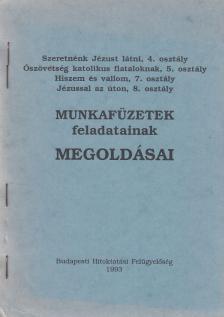 Munkafüzetek feladatainak megoldásai [antikvár]
