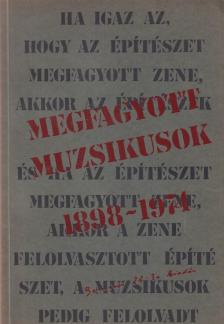 Gerle János - Megfagyott muzsikusok 1898-1974 [antikvár]