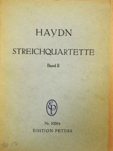 Jos. Haydn - Streichquartette II. [antikvár]