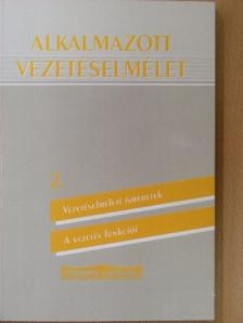 Mezei Gyula - Alkalmazott vezetéselmélet 2. [antikvár]