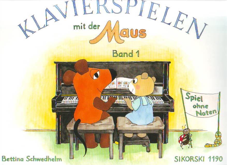 SCHWEDHELM - KLAVIERSPIELEN MIT DER MAUS BAND 1 (SPIEL OHNE NOTEN)