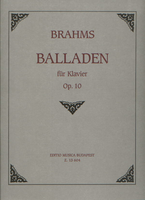 BRAHMS.J. - BALLADEN OP.10 ZONGORÁRA (KOVÁTS GÁBOR)
