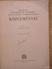 Bognár Rezső - Magyar Tudományos Akadémia III. és VI. osztály vegyészcsoportjának Közleményei [antikvár]