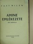 Füst Milán - Amine emlékezete/Szakadék [antikvár]