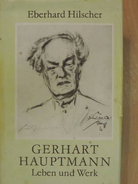 Eberhard Hilscher - Gerhart Hauptmann [antikvár]