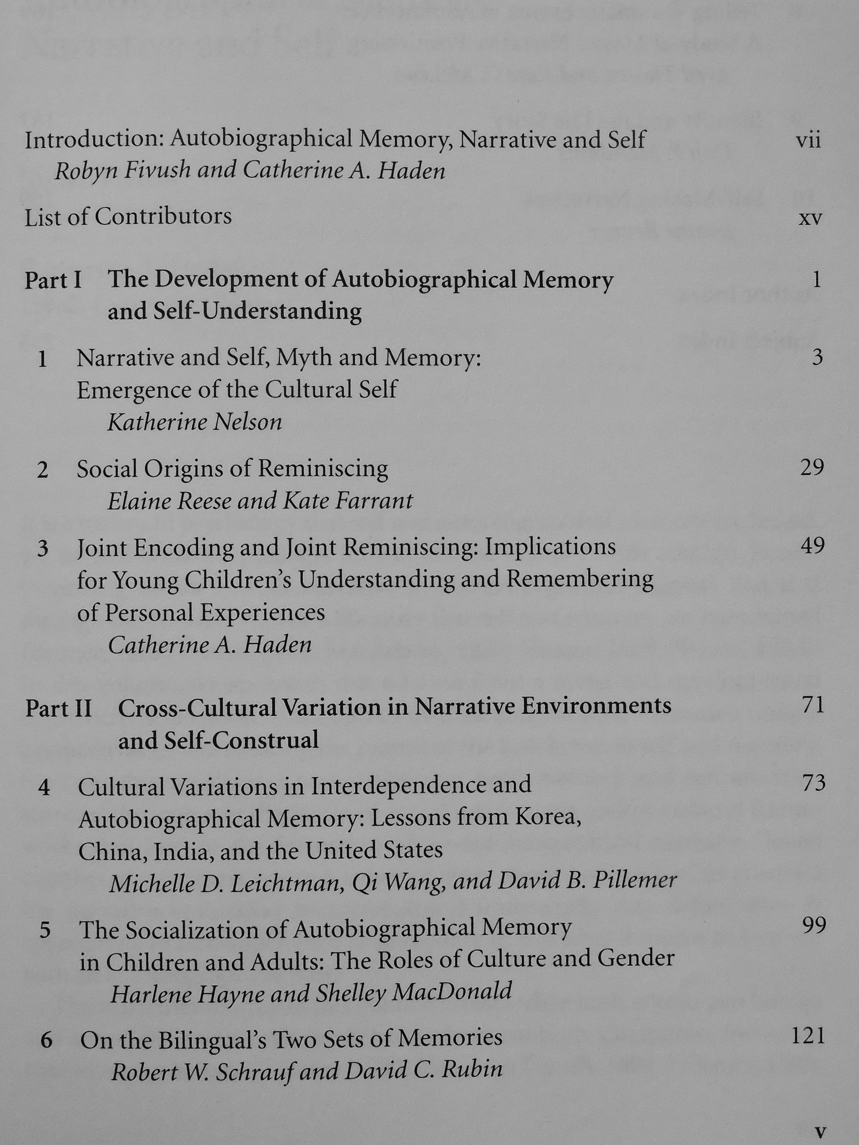 Elaine Reese - Autobiographical Memory and the Construction of a Narrative Self [antikvár]