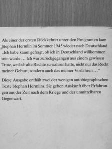 Stephan Hermlin - Mein Friede [antikvár]